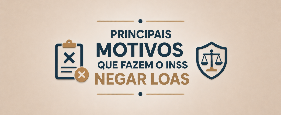 Principais motivos que fazem o INSS negar