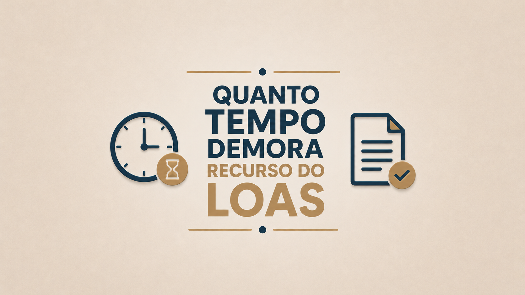 Quanto tempo demora recurso do LOAS