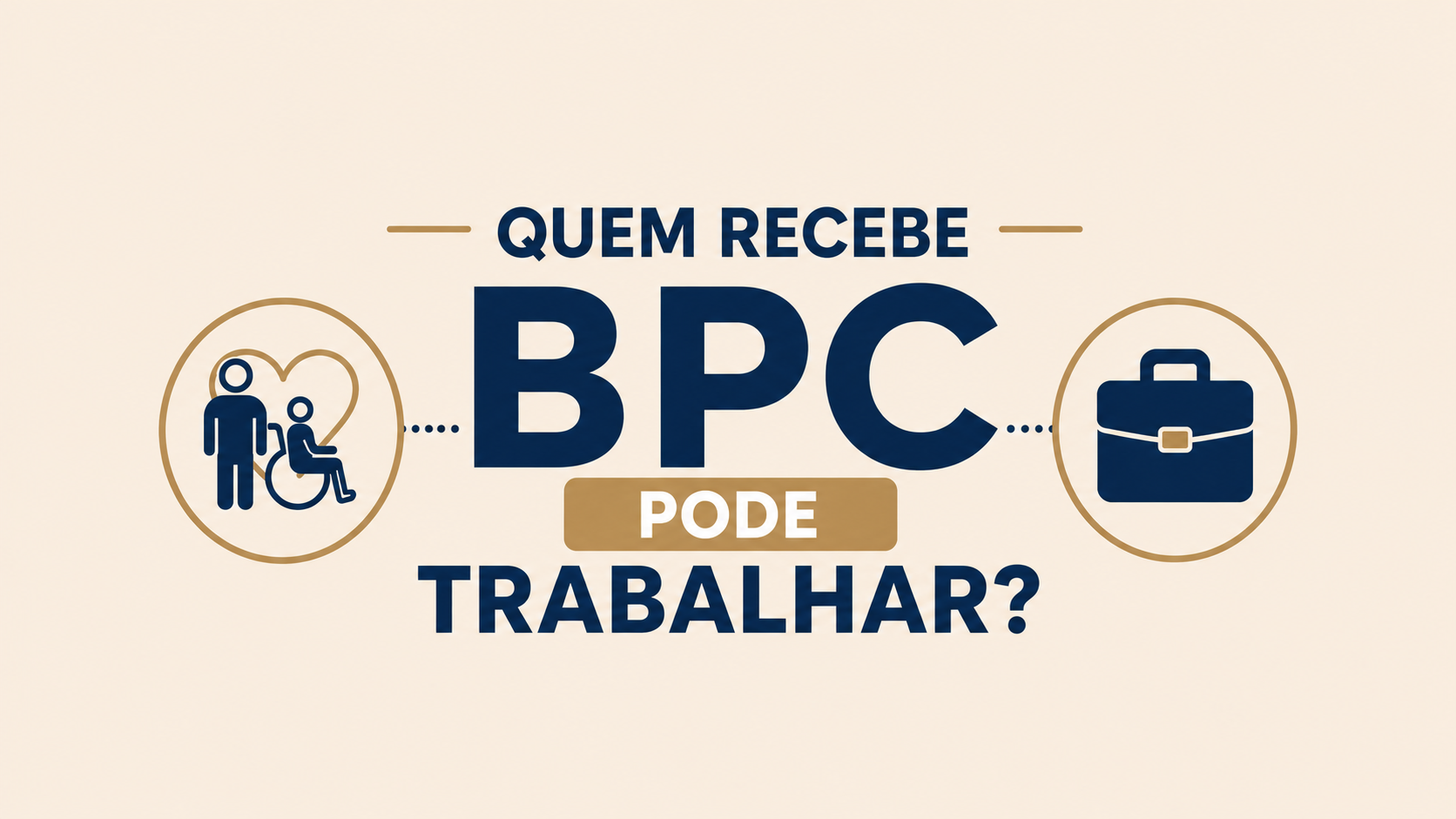 Quem recebe BPC pode trabalhar?